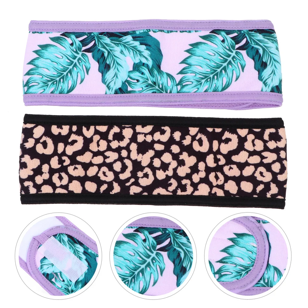 

2Pcs Creative Bathing Headband Unique Hairband Fashionable Hair Accessory
