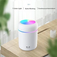 portable mini humidifier 300ml cool mist humidifier with night light air humidifier large air purifier for home aroma diffuser