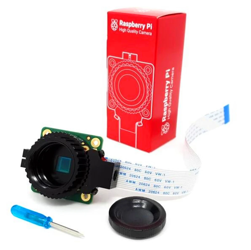 Высококачественная камера Raspberry Pi 12 3 МП выход RAW12/10/8 и COMP8 фокус от 5 мм до 22 4