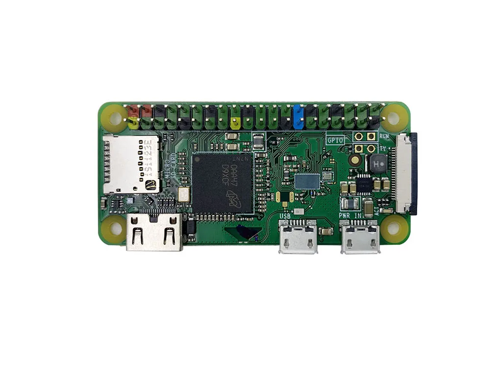Raspberry Pi Zero WH с предварительно припаянными цветными кодовыми головками GPIO