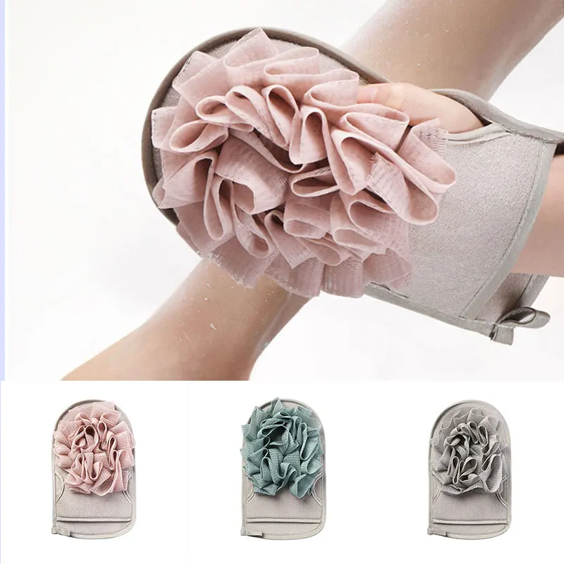 1 шт. двухсторонний скребок губка для мытья тела|Банные щетки губки и скребки| |