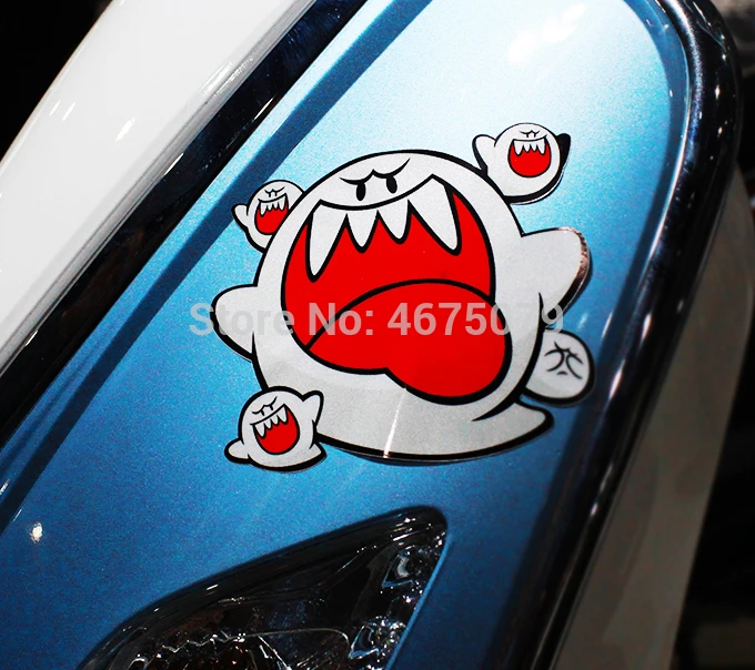 HF милые уход за кожей лица Мотоцикл Велосипед Мотокросс Шлемы наклейки стайлинга