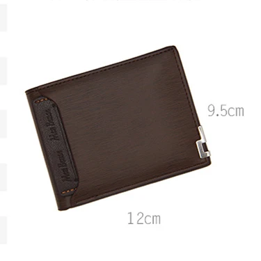 Кожаный кошелек для мужчин Роскошный деловой держатель кредитных карт винтажный