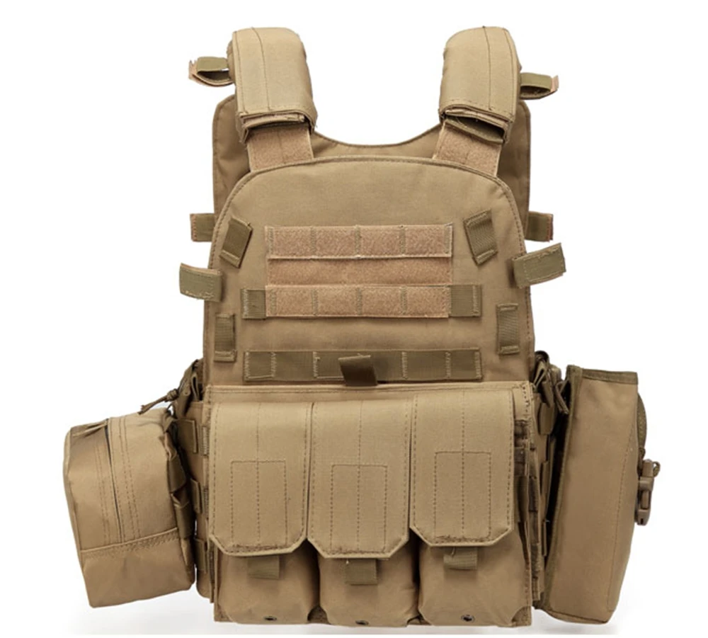 Тактический 6094 Жилет Molle 600D нейлоновый корпус броня Охотничья площадка Страйкбол