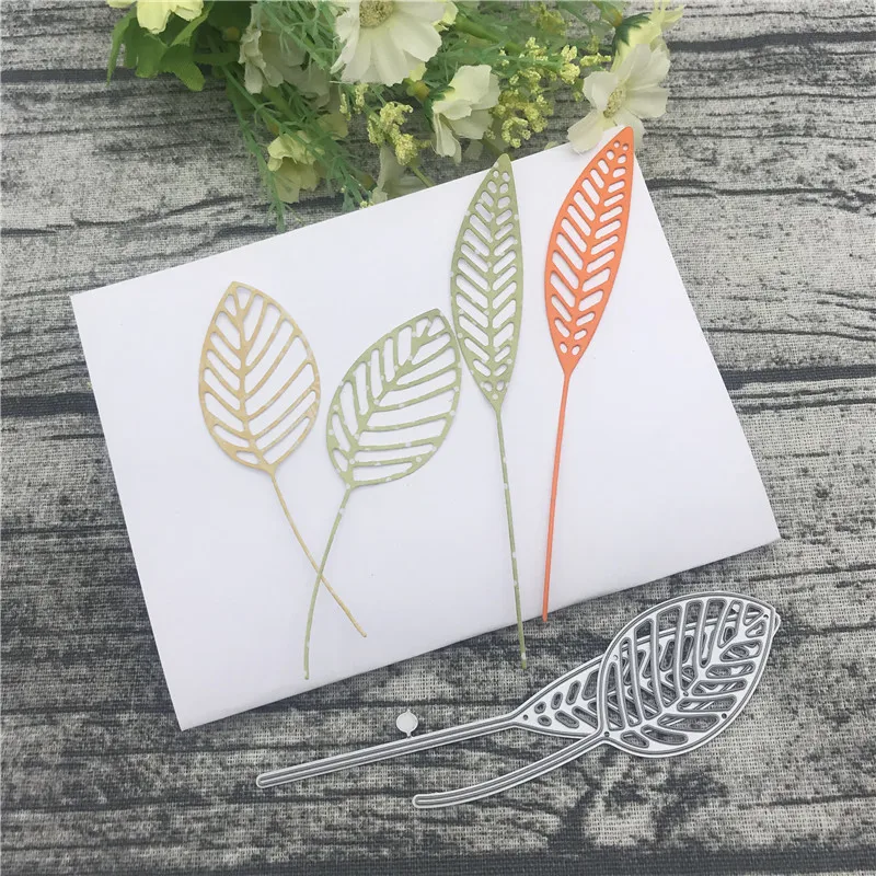 Листья металлические трафареты для скрапбукинга альбома | Дом и сад