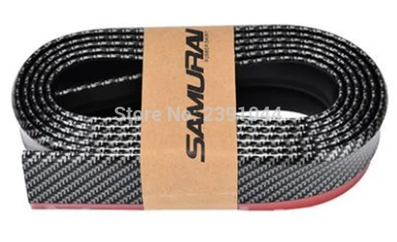 2 5 м мягкий автомобильный Стайлинг Универсальный передний бампер спойлер