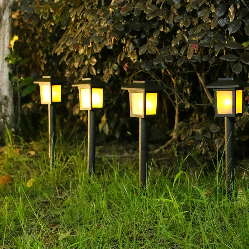 

Solar Garden Light Simulation Flame Light Outdoor Household Waterproof Led Lawn Light Villa Decorative Street Lamp sale