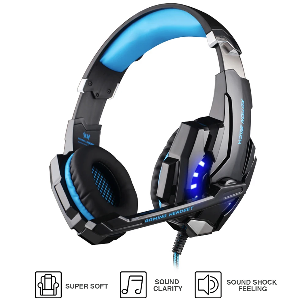 G9000 на головке игровых гарнитур 3 5 мм USB Проводная гарнитура с светильник
