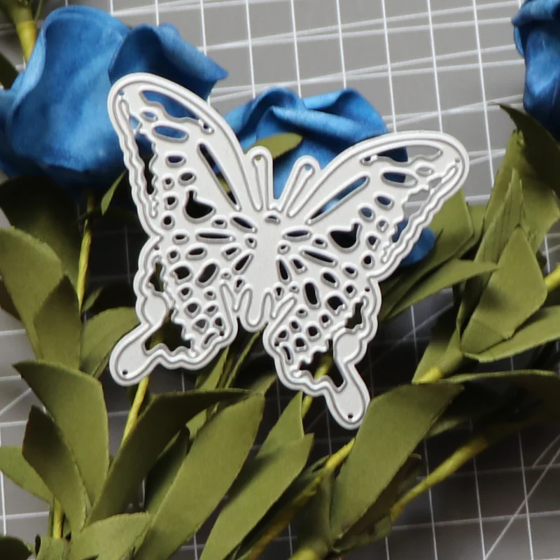 

Металлические Вырубные штампы в виде бабочек, 1 шт., зеркальные для альбомной бумаги, «сделай сам», подарочные карточки, декоративные тисненые штампы, новинка 2021