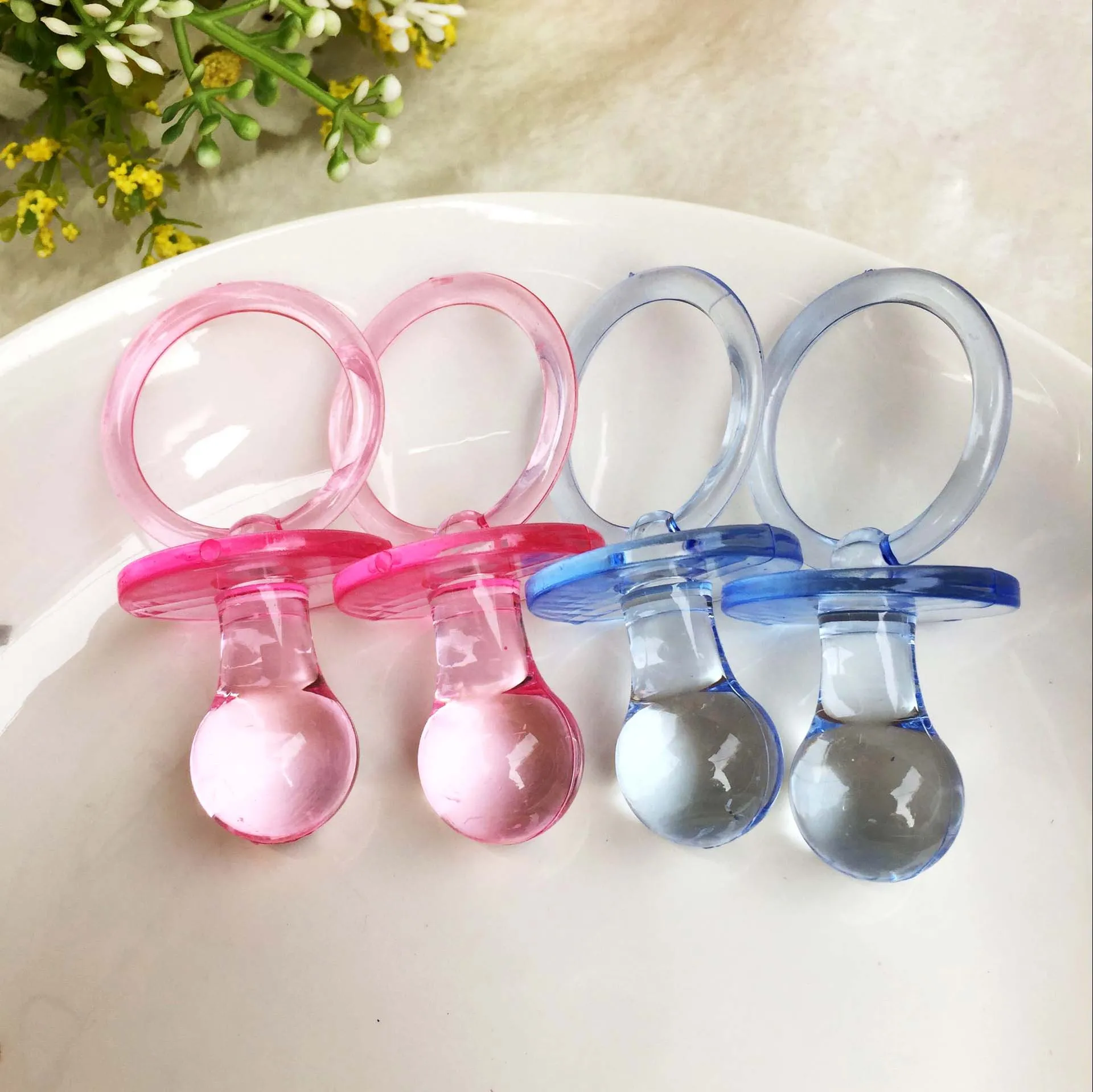 50 шт. детские соски пустышки с бриллиантами 11 х23 мм|Украшения своими руками для