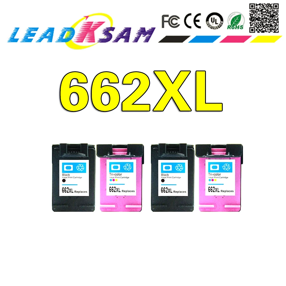 Чернильный картридж совместимый с HP662 662XL Deskjet 662 1015 1515 2515 2545 2645 3545 4510 4515