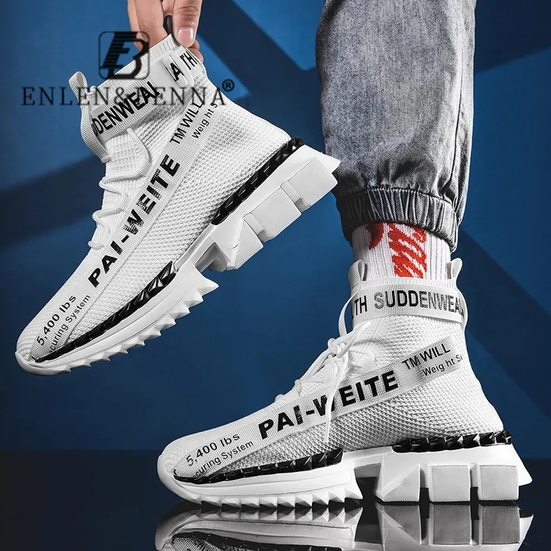 

2021 Running Shoes for Men Fashion Style Thick Bottom Shoes Man Training Athletic Casual Sneakers Shoes Outdoor Sport Jogging