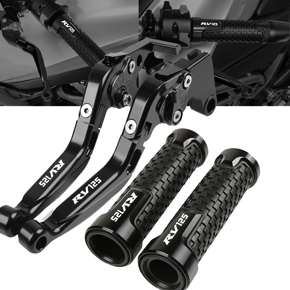 

For SUZUKI RV125 2003-2016 2015 2014 2013 2012 2011 2010 2009 Motorcycle Brake Clutch Lever Handlebar Knobs Handle Grips RV 125