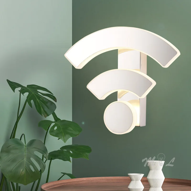 Современные настенные светильники Акриловые Настенные с Wi-Fi зеркальные