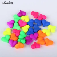 fashion loving heart hair diy keychain shoe beads accessory clothing home jewelry decoration beads diy beads material
