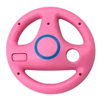 h052 3 color 4 suction cup abs steering wheel for wii kart racing games remote controller console with automatic rotation