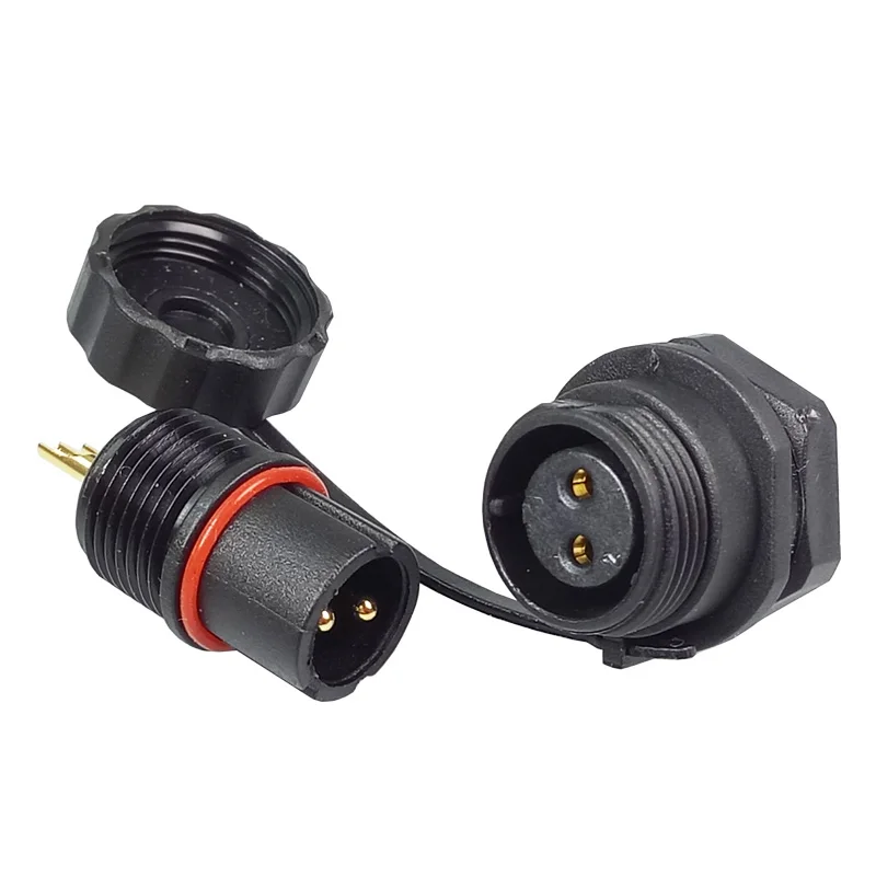 

10Sets/lot Waterproof Aviation Plug Socket Male+Female SD13 Series 1/2/3/4/5/6/7/9 Pins IP68 SP13 M13 Aviation Connector