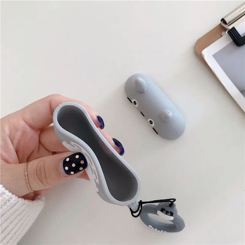 Оптовая продажа милый силиконовый чехол для AirPods Pro Bluetooth наушники Apple Airpods