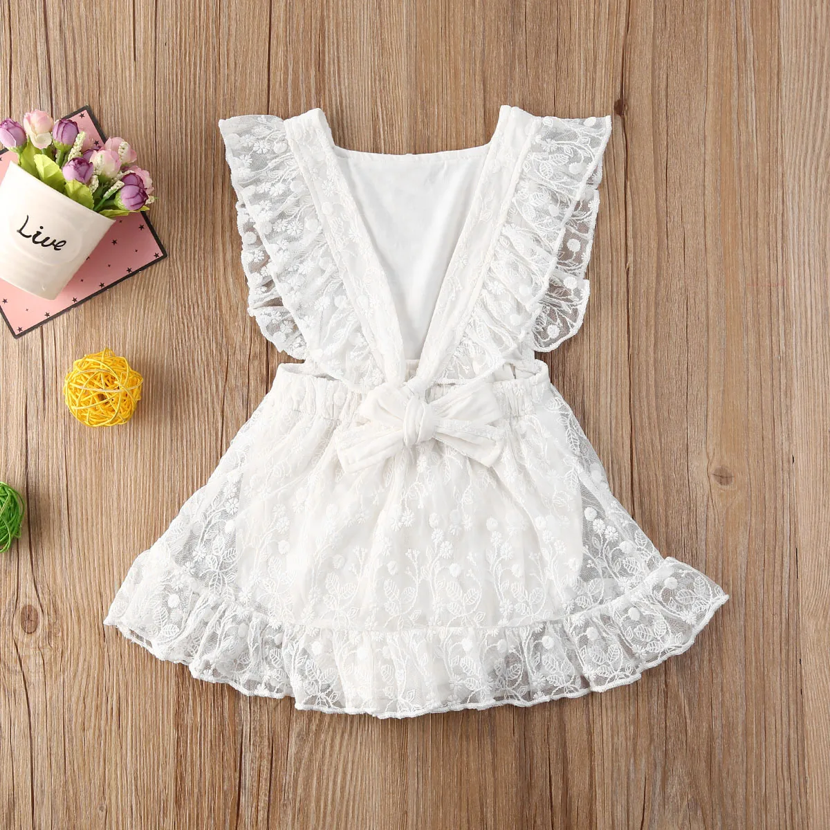 2020 летняя одежда для малышей Одежда новорожденных девочек с длинным рукавом