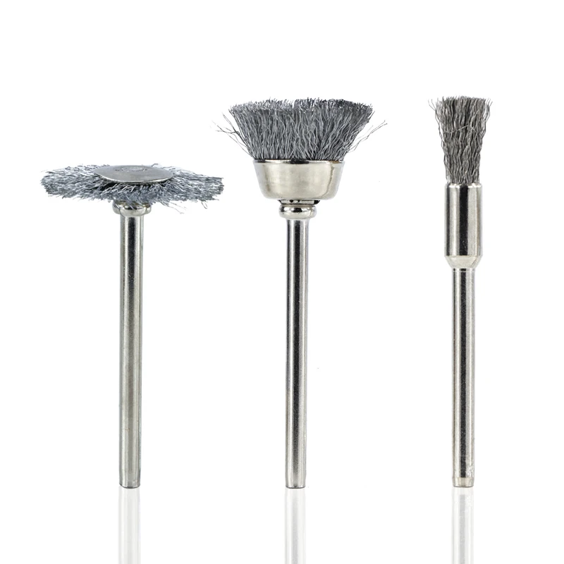 XCAN Polishing Wheel Brush Abrasive Rotary Tool Accessories 30pcs Steel Wire Disc For Metal Metalworking | Инструменты