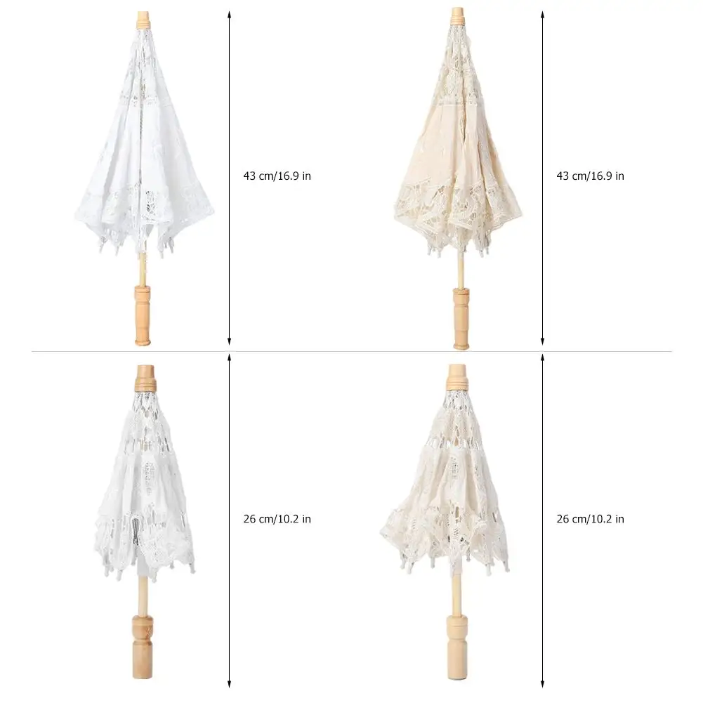 В наличии зонт ручной работы шелковая ткань кружевные с вышивкой в виде цветов