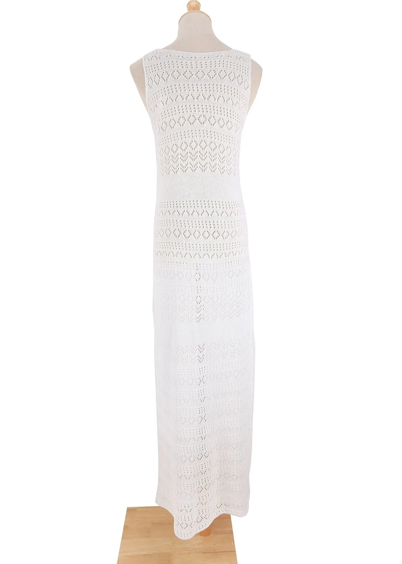 

Womens Crochet Beach Wear Cover up Swimwear Bikini Long Maxi Beach Dress