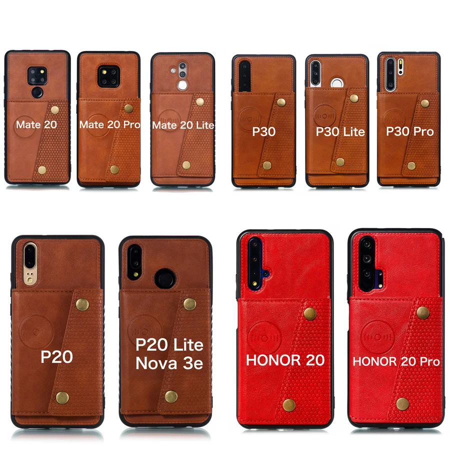 Hawei mate 30 Etui, держатель для карт, кошелек, чехол для huawei P30 mate 30 Pro 20 P20 Lite, кожаный карман для карт, задняя крышка, P30lite Coque