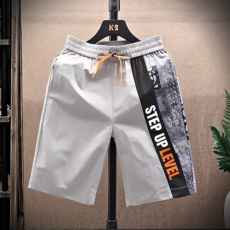 Cashew Blossom Shorts Men Wear Fashion Brand Casual Men's Summer Trend Versatile Sports Pants