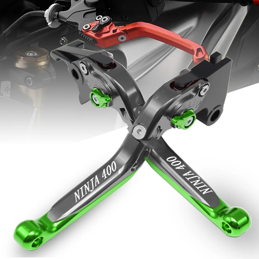 

Мотоциклетные аксессуары CNC регулируемые выдвижные складные рычаги тормозной муфты для Kawasaki Ninja 400 Ninja400 2018 2019 2020
