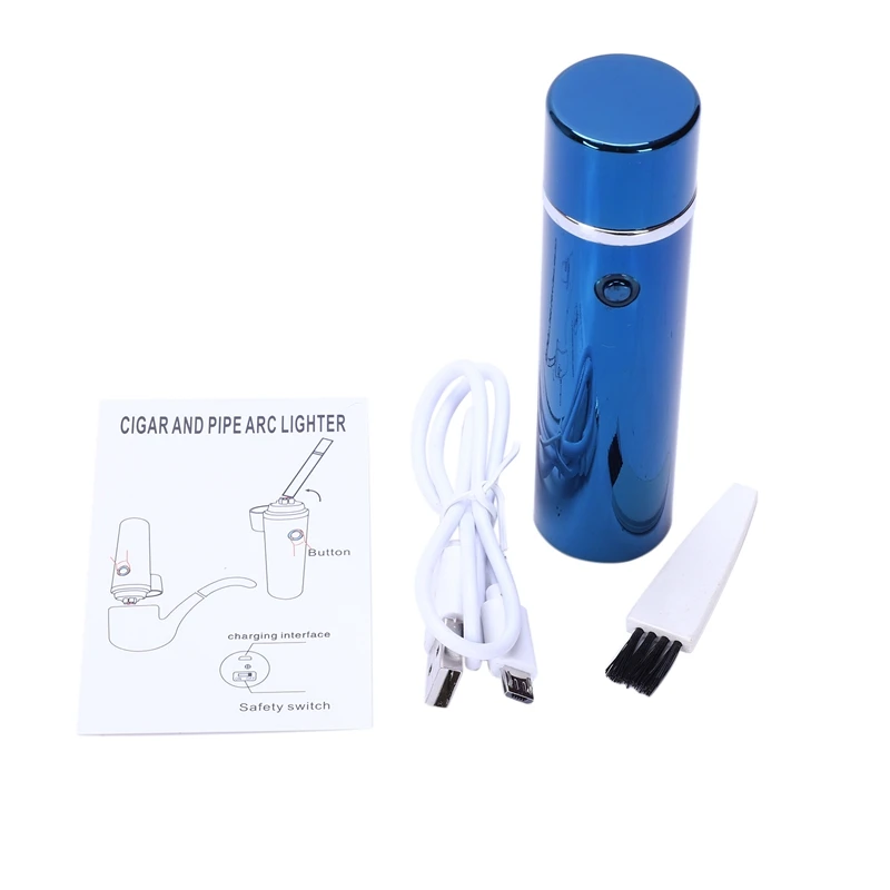 6 дуговая плазменная зажигалка электрическая для сигарет металлическая