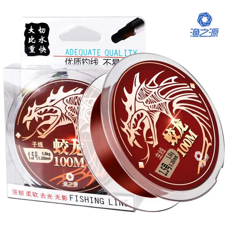 Рыбалка источник из нейлоновой лески линия 100 м износостойкая леска | Спорт и
