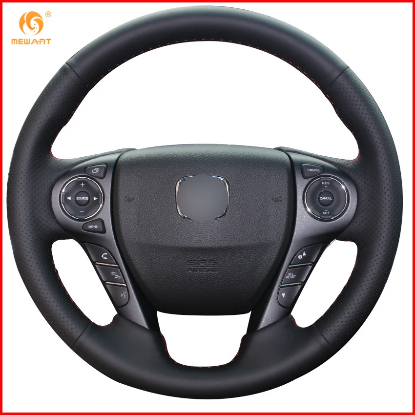 MEWANT черная искусственная кожа фотосессия для Honda Accord 9 Odyssey Crosstour 2013 2016 Pilot 2017 2018