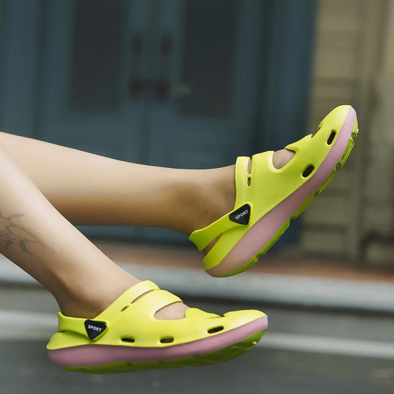 Original Classic Clogs Garden Flip Flops Water Shoes Women Summer Beach Aqua Slipper Outdoor Swimming Sandal Guitar Multi | Спорт и