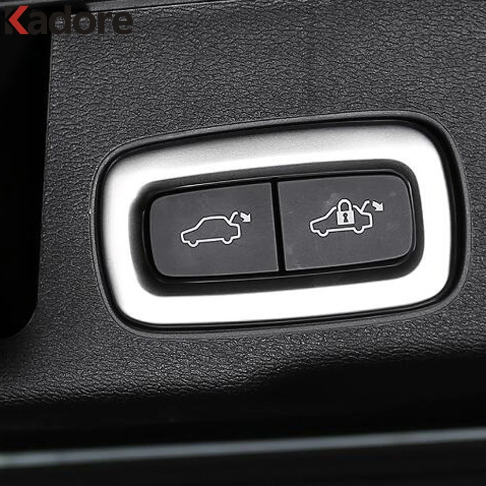 Для Volvo XC60 XC 60 2018 2019 SUV интерьерная задняя багажная фоторамка отделка украшение