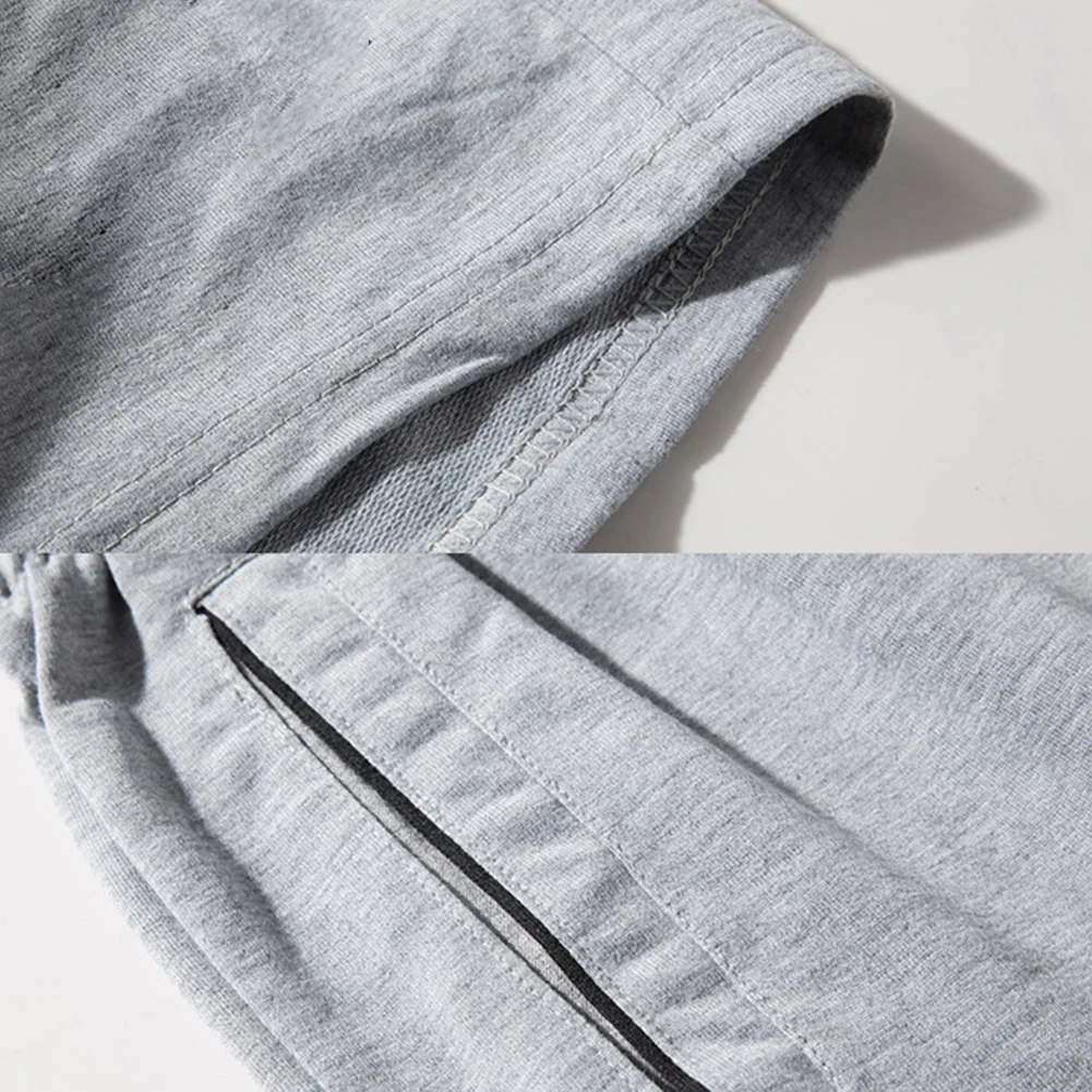 

Sports Jogging Men Plus Size Solid Color Drawstring Shorts Fitness Fifth Pants short homme ropa de hombre