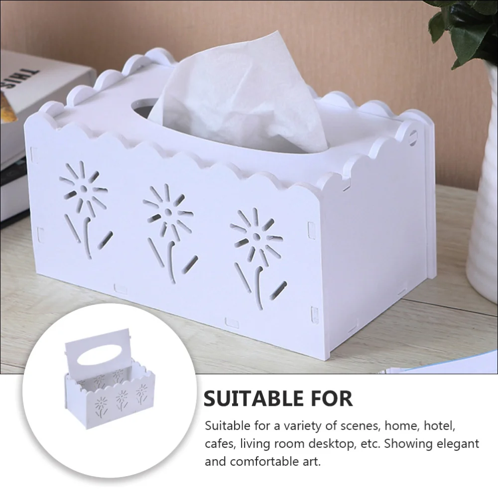 

Versatile Napkin Box Restaurant Hotel Tissue Case Bedroom Household Furnishing