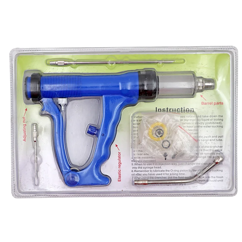

Fram tools Continuous Feeder Gun multicapacity Vet Potting Gun Adjustable Feeding for Cattle Sheep Goat Livestock Tools