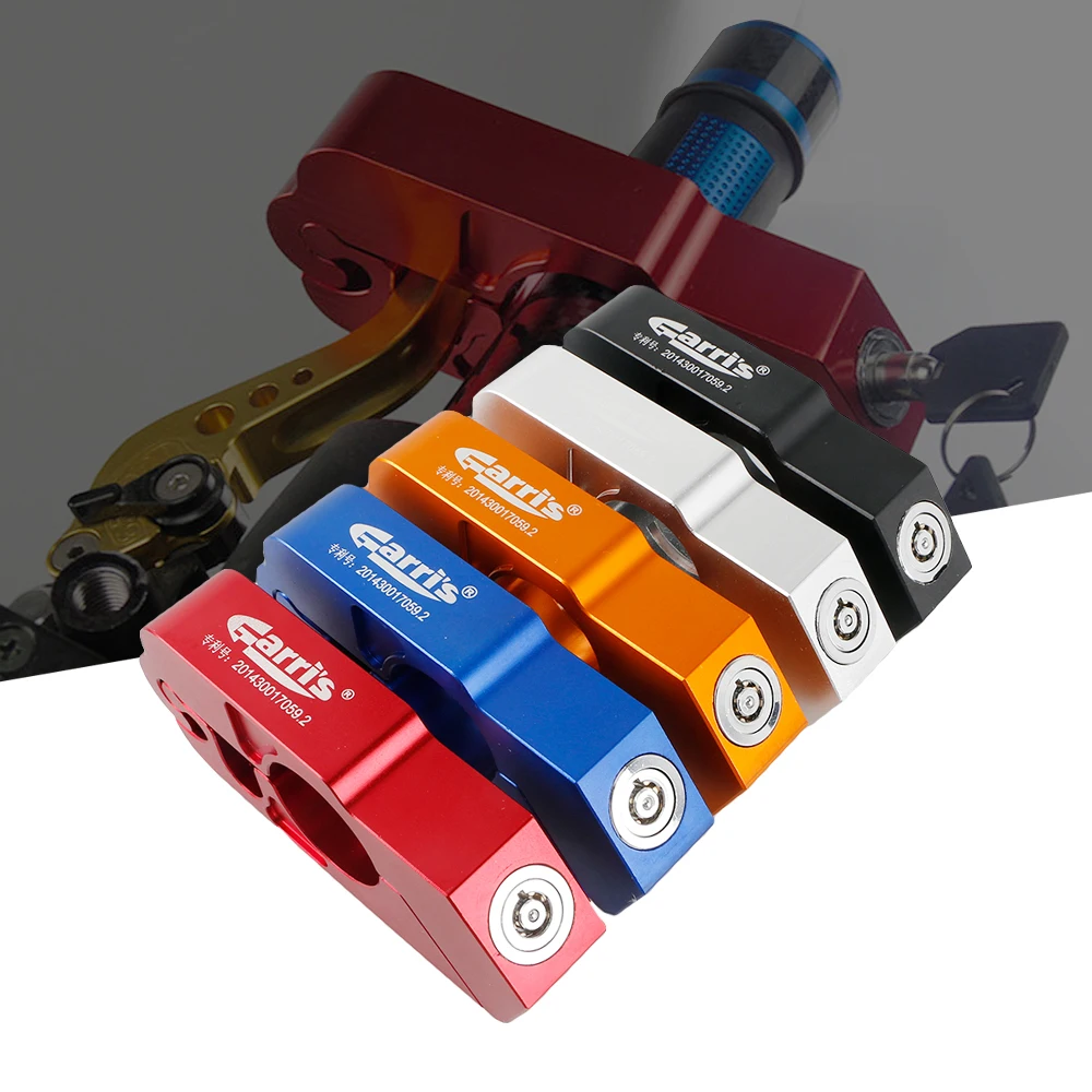 Блокировка руля мотоцикла с ЧПУ безопасные замки для ручной тормоз скутера