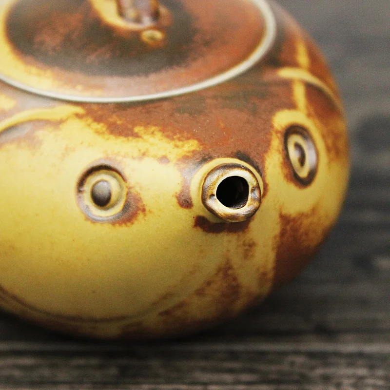 200 мл креативный тайваньский Ретро пиктографический животный рыба и Тыква чайный