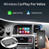 wireless carplay android auto for volvo xc60 s60 v40 v60 2015 2019 module box multimedia airplay video interface decoder wirele