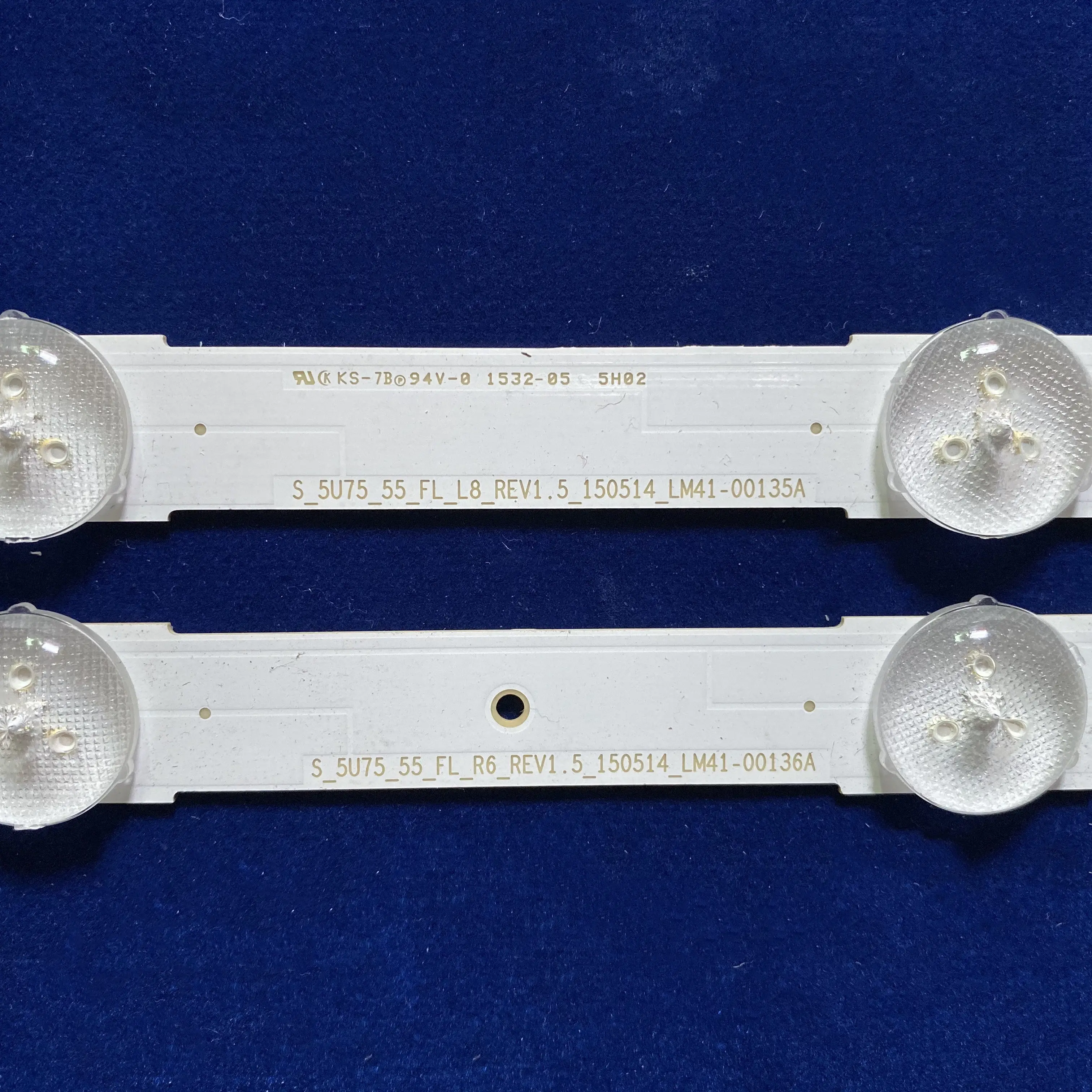 Светодиодная лента для подсветки 1123 мм 14 светодиодов Samsung 55 дюймов|Светодиодные