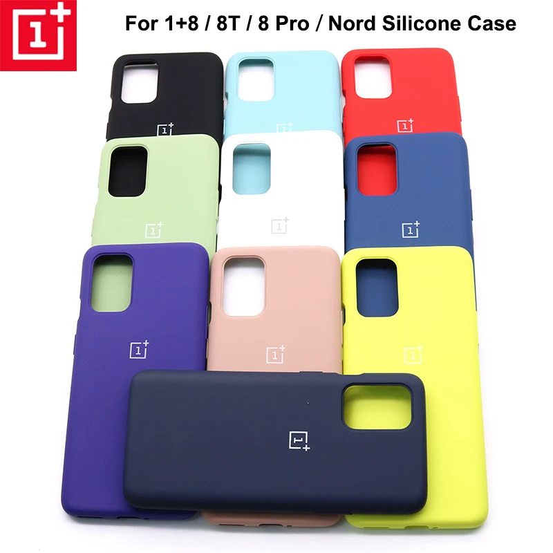 Чехол для Oneplus 8 8T Pro оригинальный официальный силиконовый мягкий ультратонкий