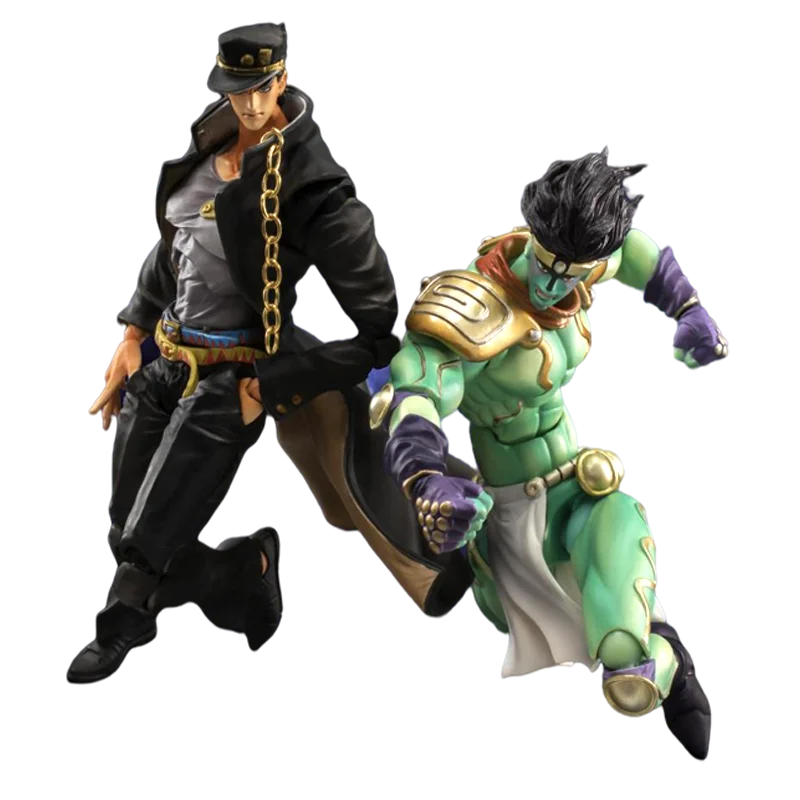 

Original Anime Medicos JoJo's Bizarre Adventure Kuujou Joutarou Star Platinum Finished Good Action Figure Collectible Model Toys
