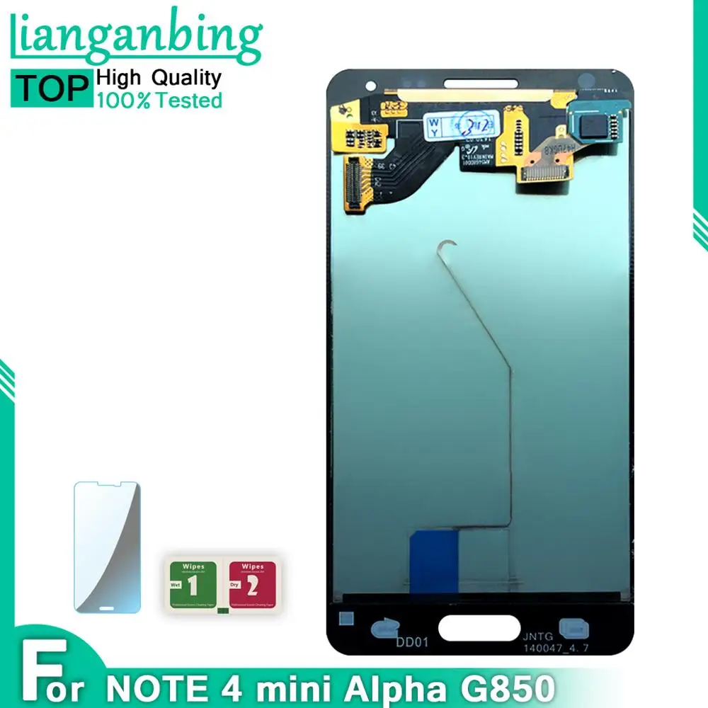 Оригинальный ЖК дисплей OLED G850 для Samsung Galaxy Alpha G850F G850M G850Y NOTE 4 Мини с сенсорным