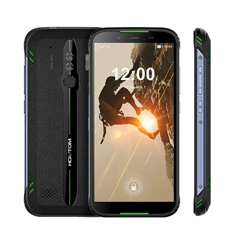 Оригинальный HOMTOM HT80 IP68 водонепроницаемый смартфон 4G LTE Android 9 0 5 &quot18:9 HD + MT6737 NFC