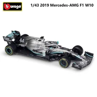 2019 bburago 143 scale metal diecast f1 car formulaa 1 model mercedes benz racing car w07w10 alloy toy car collection kid gift