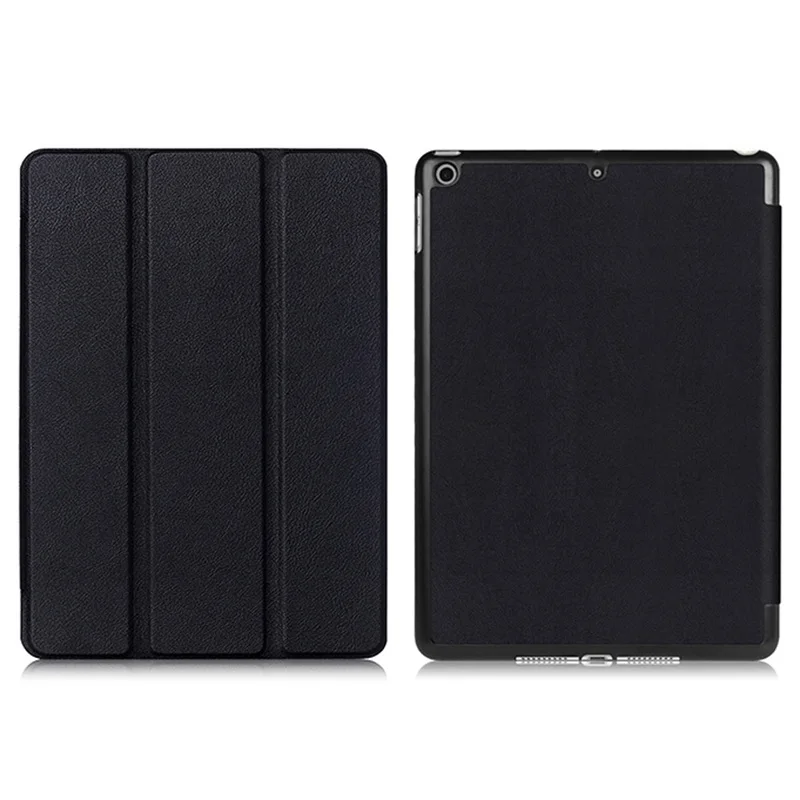 Ультратонкий кожаный чехол книжка Karst Folio Tri Folding с подставкой для iPad 2018 6 го