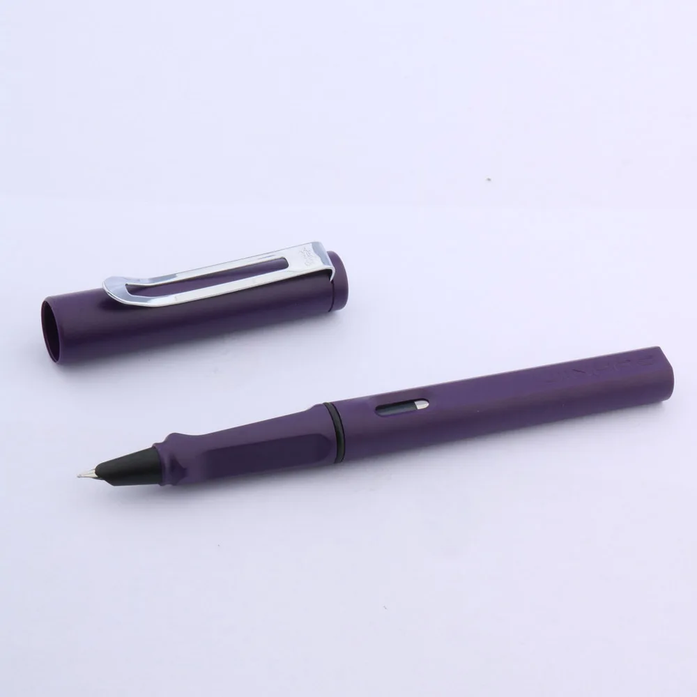 JINHAO Новинка 599 Студенческая ручка матовая фиолетовая пластиковая Вращающаяся