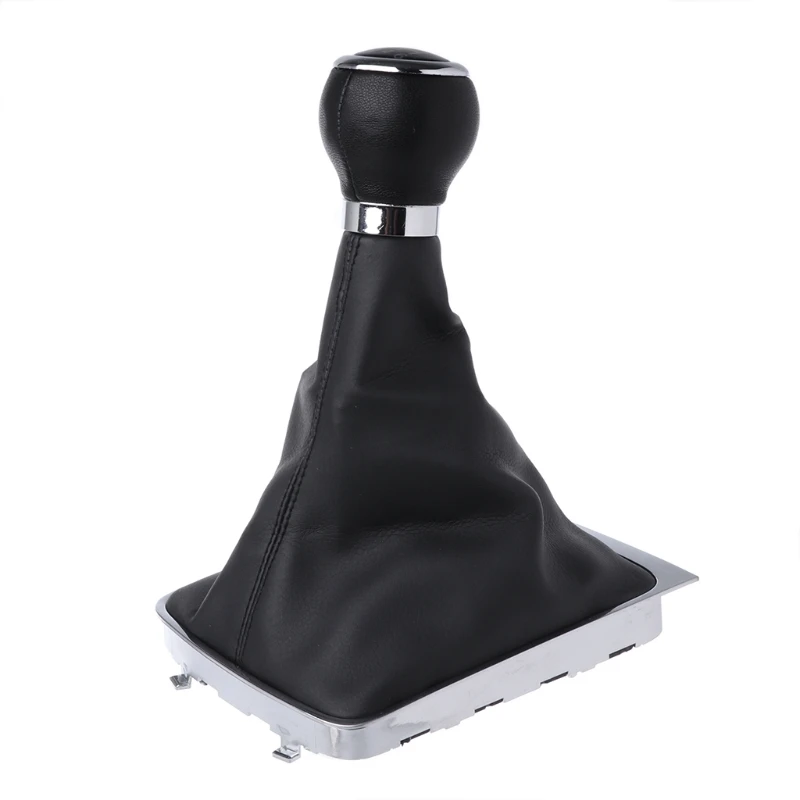 

6 Speed Leather Car Manual Gear MT Shift Knob Gaitor Boot Dropshipping