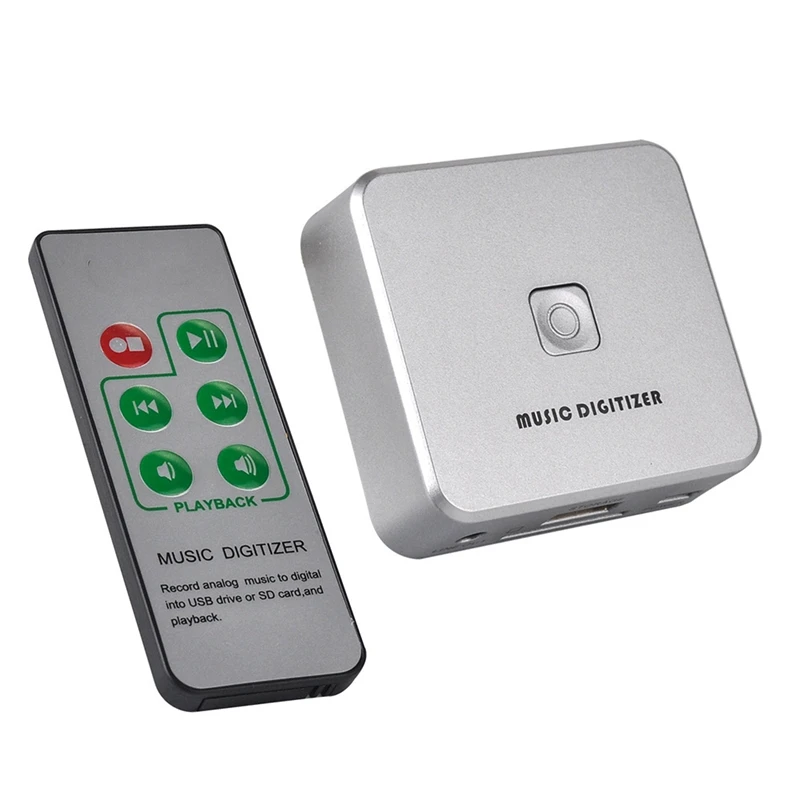 Семейная коробка для записи аудиосигнала преобразует старую аналоговую музыку в